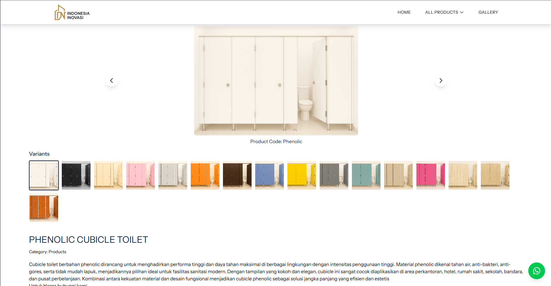 Screenshot of Izzy Nusantara project showing the main interface and features