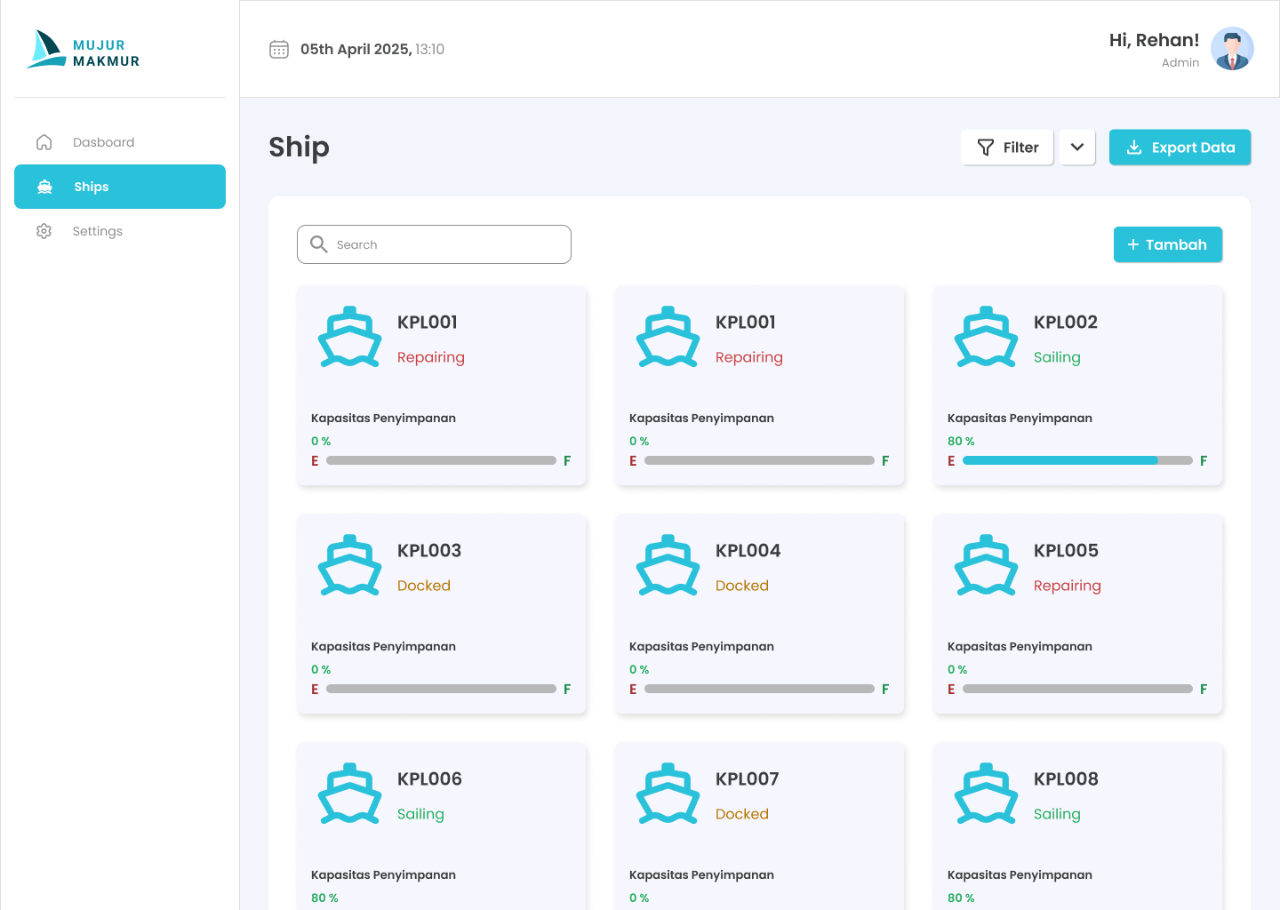 Screenshot of Star Ship project showing the main interface and features